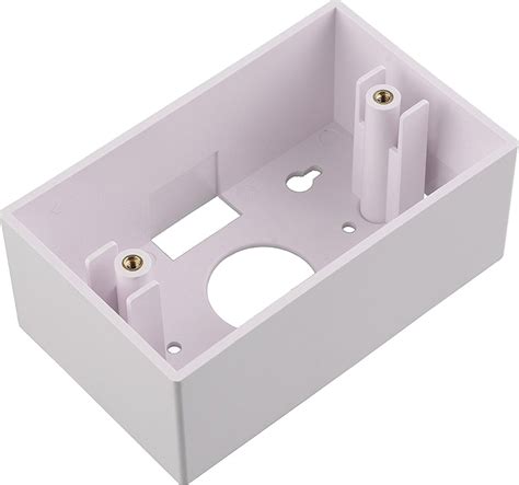 surfance mount single junction box|low voltage surface outlet box.